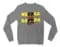 Neenga Romba Sappaa Phigru Men/Unisex Long Sleeve Sweatshirt in Graphite Heather Color